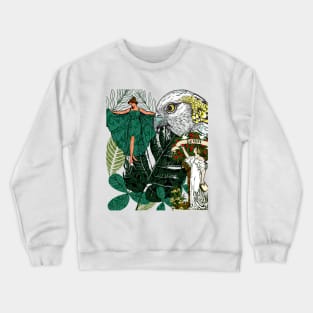 Le vert (Green) Crewneck Sweatshirt